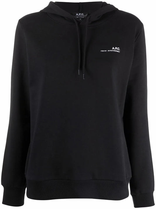 Logo-Print Cotton Hoodie