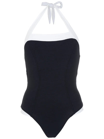 Two-Tone Swimsuit