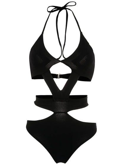 Cut Out-Detail Swimsuit