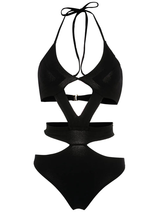 Cut Out-Detail Swimsuit