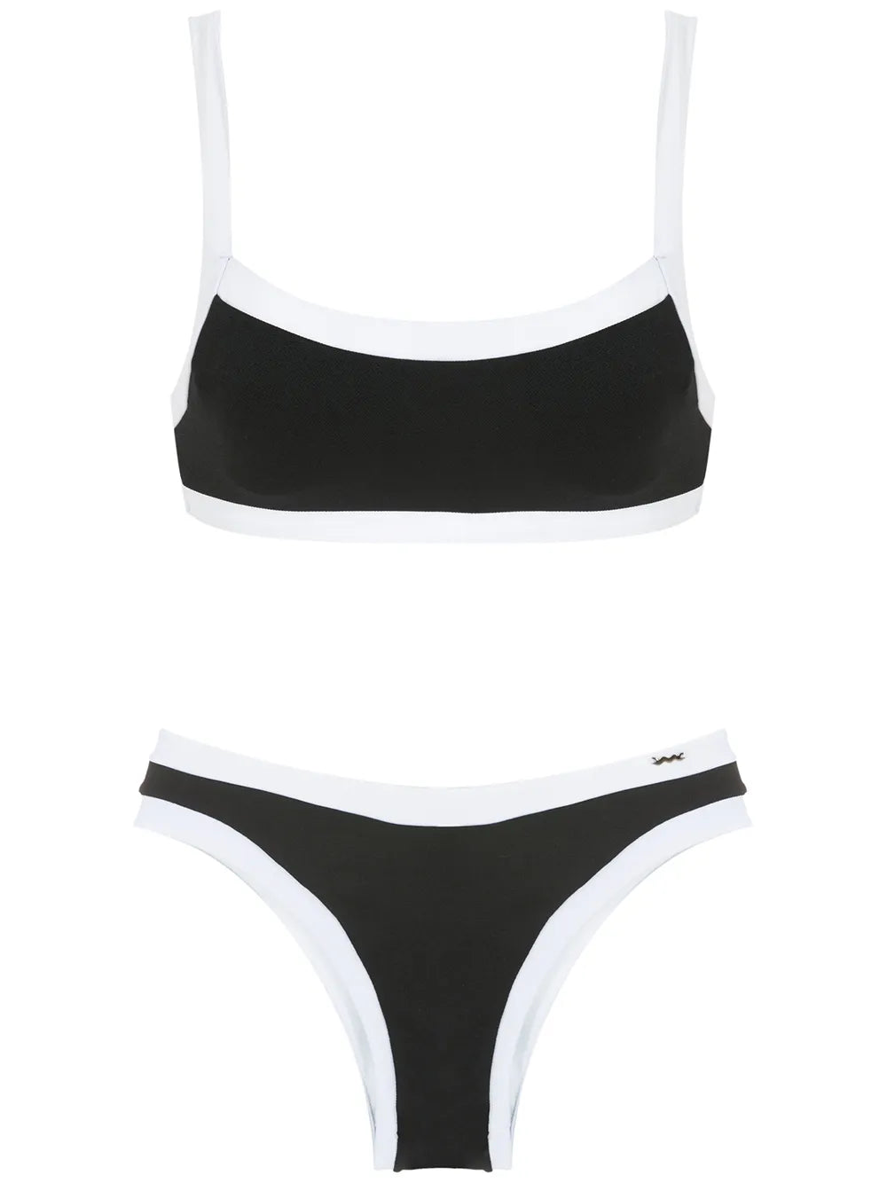 Two-Tone Bikini Set