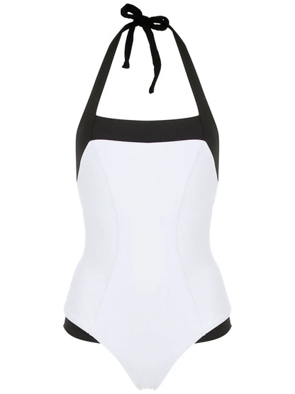 Two-Tone Swimsuit