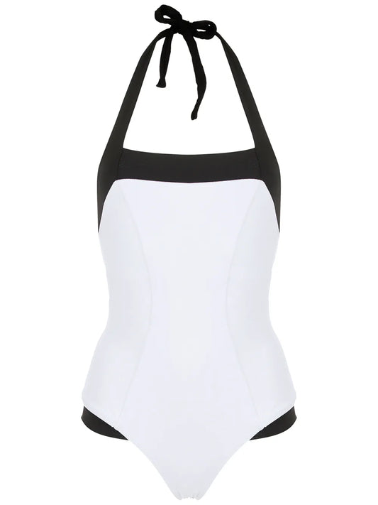 Two-Tone Swimsuit