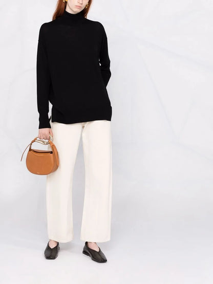 Roll-Neck Knit Jumper