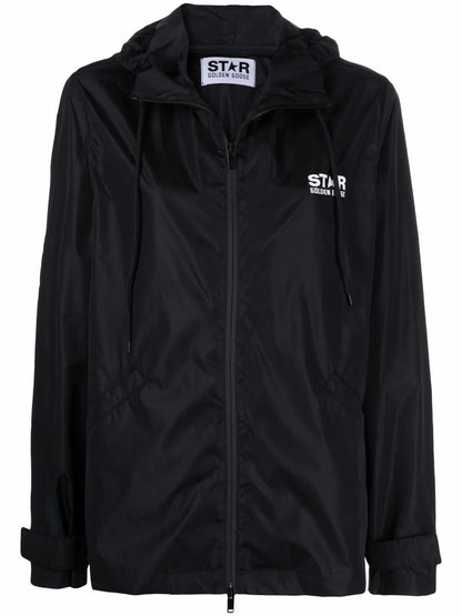Daris Star-Print Windbreaker Jacket
