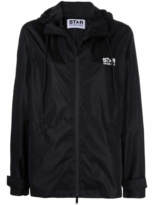 Daris Star-Print Windbreaker Jacket