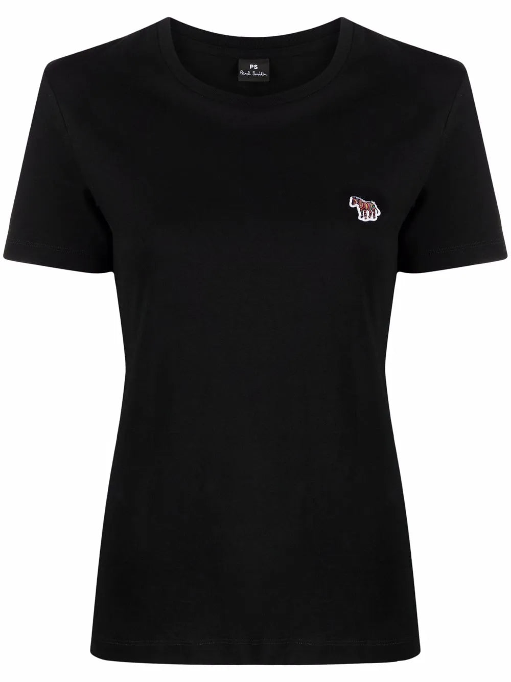 Embroidered Zebra-Logo T-Shirt