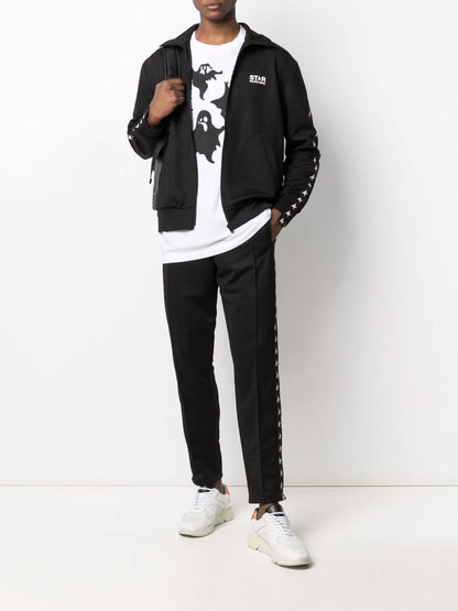 Star-Print Track Pants