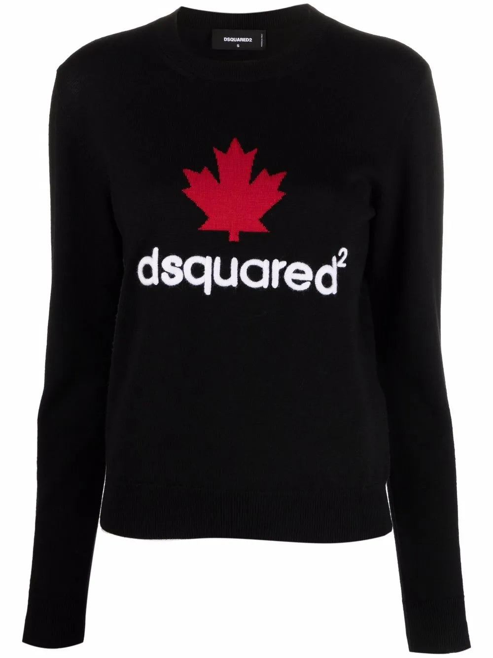 Maple Leaf Knitted Jumper