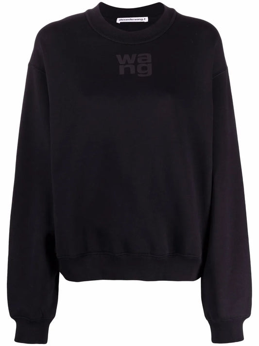 Logo-Print Crew Neck Sweatshirt