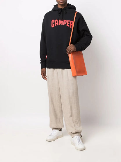 Logo-Print Pullover Hoodie