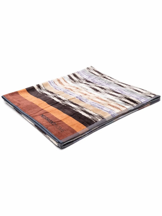 Striped Cotton Beach Towel