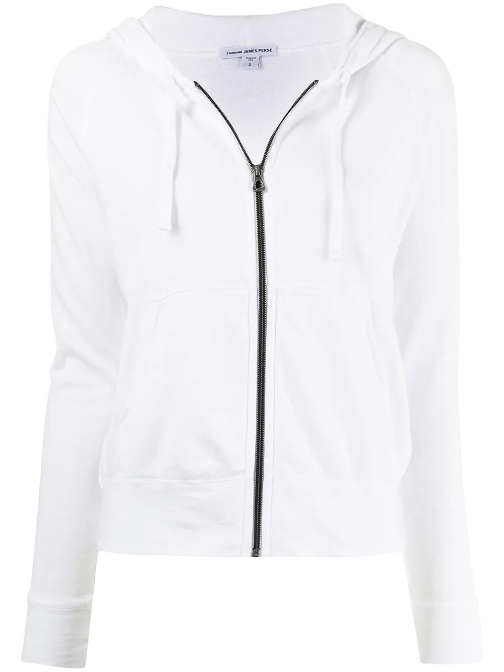 Zipped Drawstring Hoodie