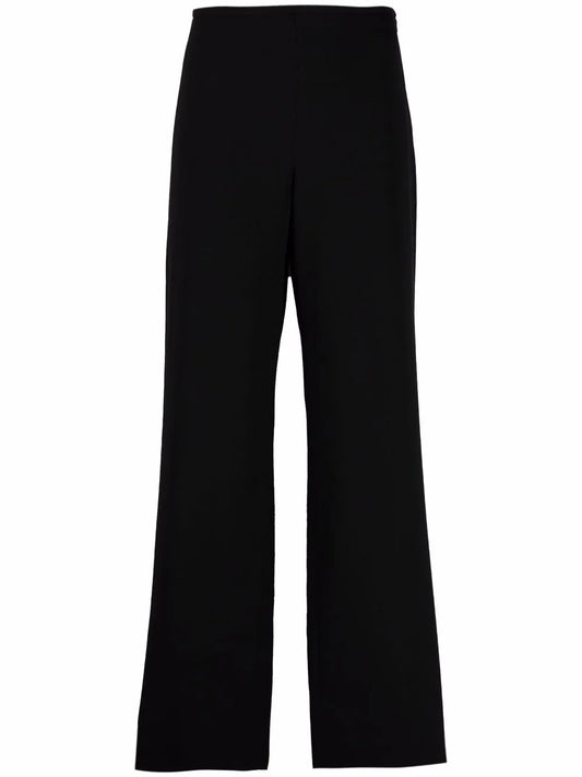 High-Waisted Wide-Leg Trousers