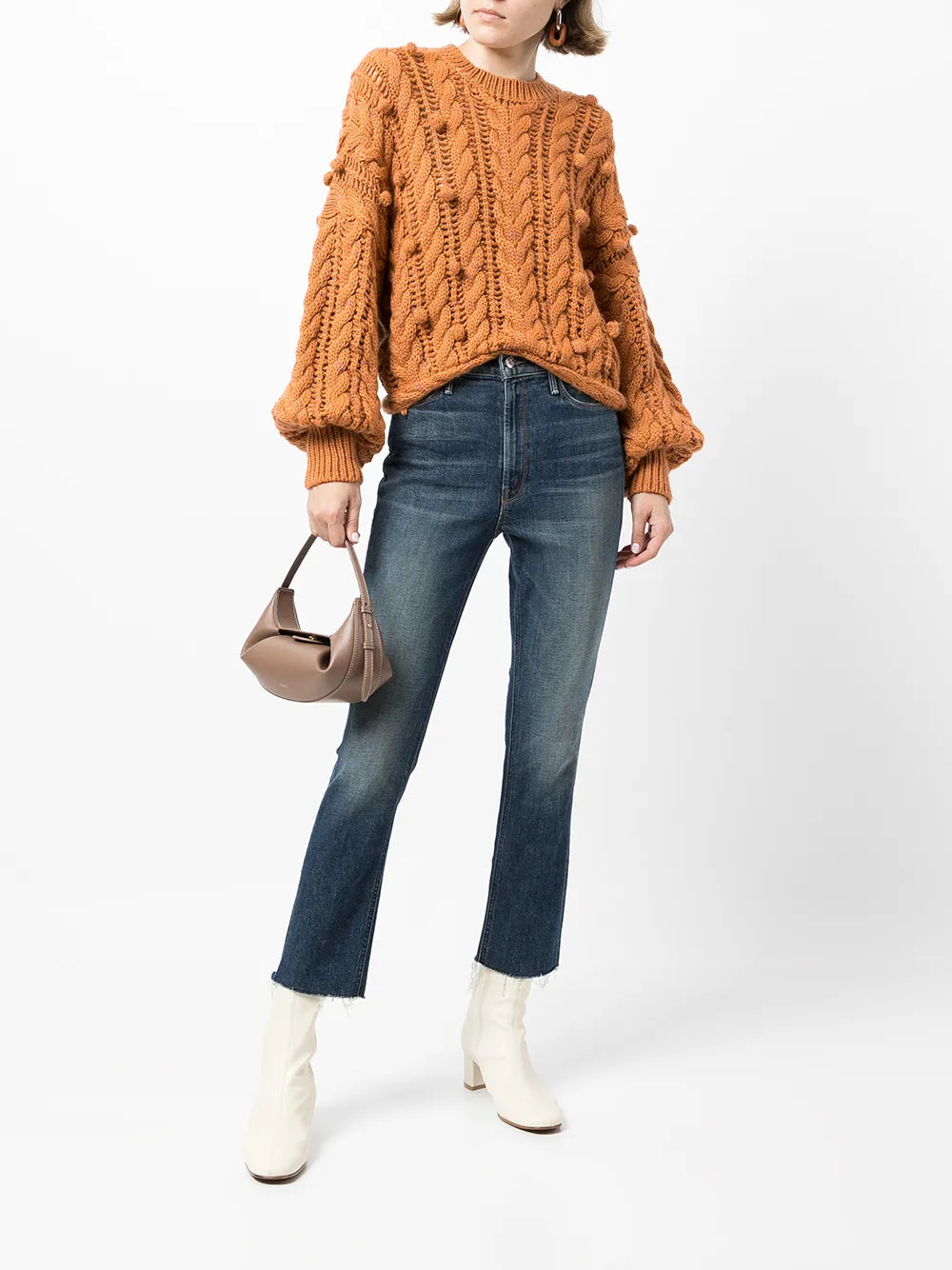 High-Rise Cropped Jeans