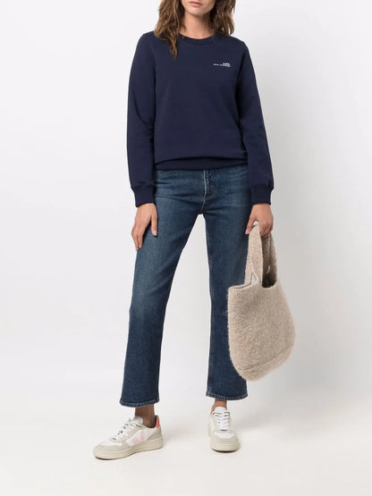 Logo-Print Cotton Sweatshirt