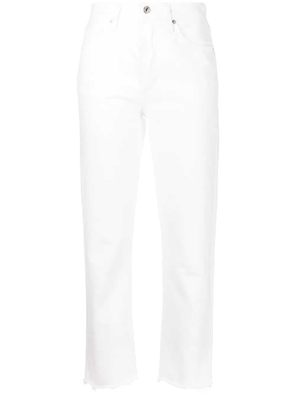 High-Rise Cropped Jeans