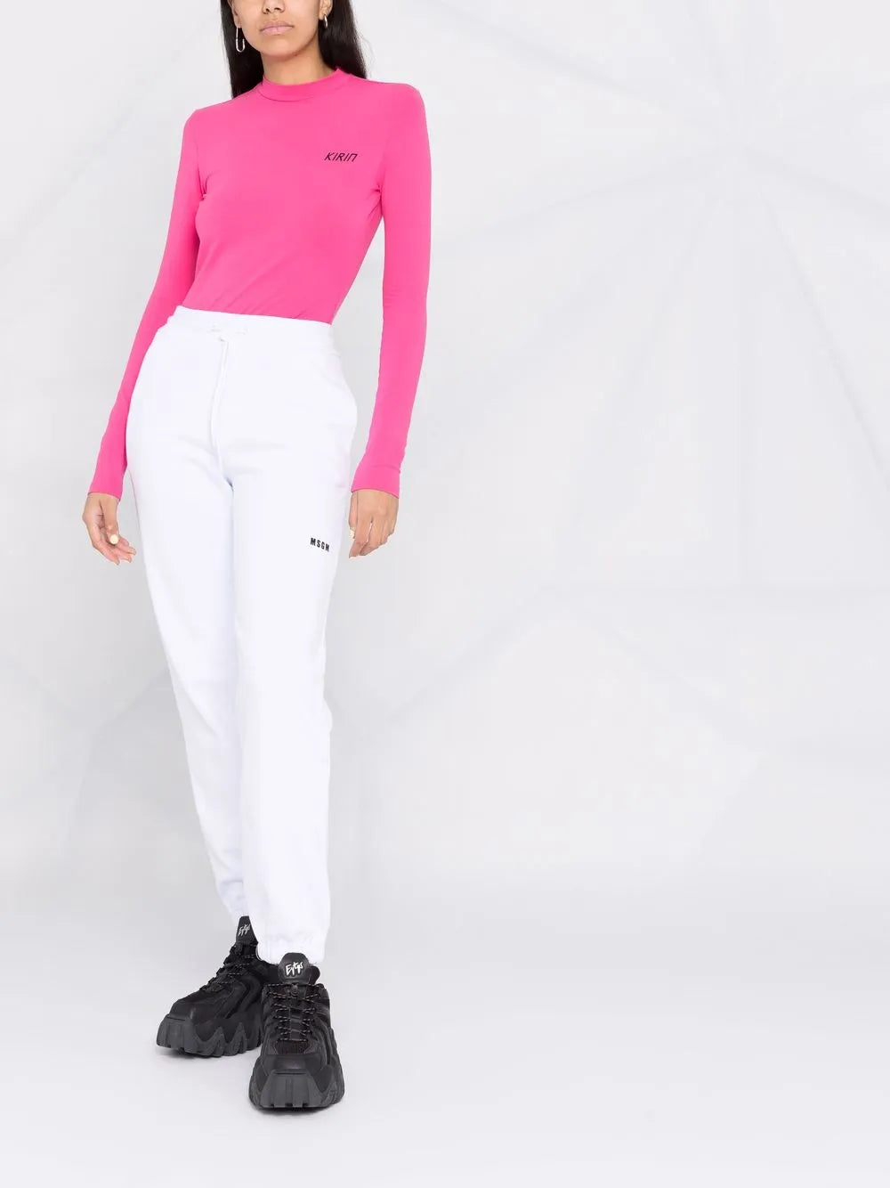 Logo-Print Cotton Joggers