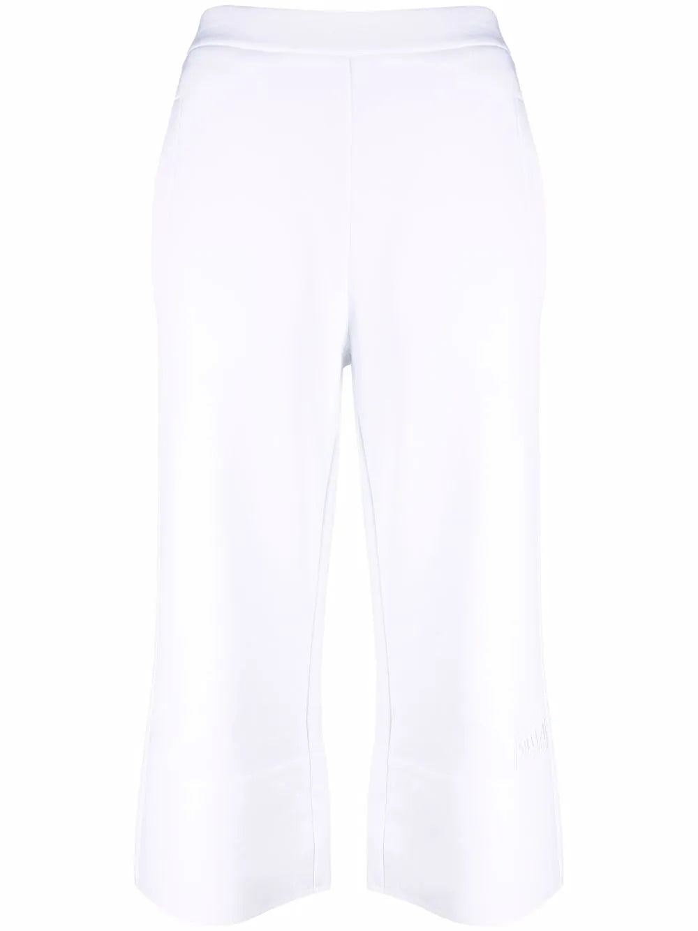 Cropped Kick-Flare Trousers