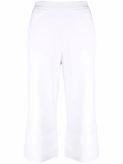 Cropped Kick-Flare Trousers
