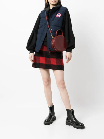 Blue Logo Patch Padded Gilet