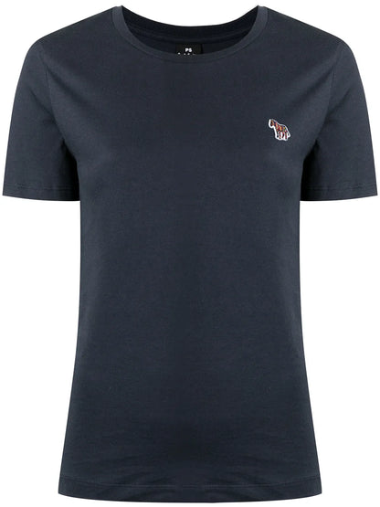 Zebra-Motif Cotton T-Shirt