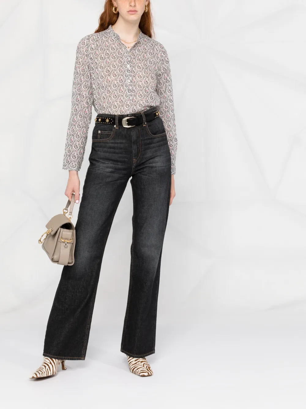 Flared-Leg Jeans