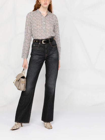 Flared-Leg Jeans