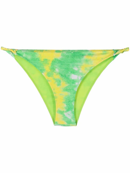 Tie Dye-Print Bikini Bottoms