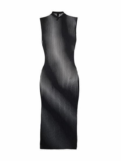 Bande À Part Striped Midi Dress