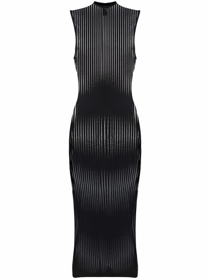 Bande À Part Striped Midi Dress