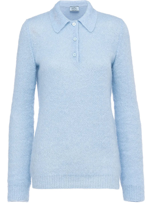 Knitted Polo Shirt