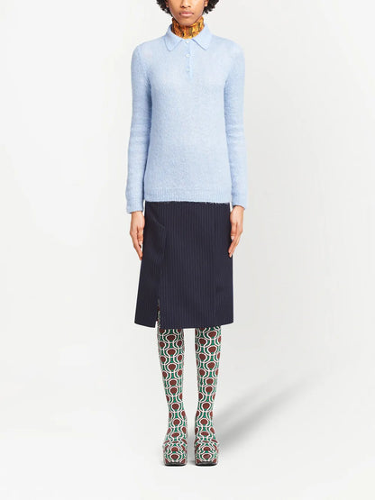 Knitted Polo Shirt