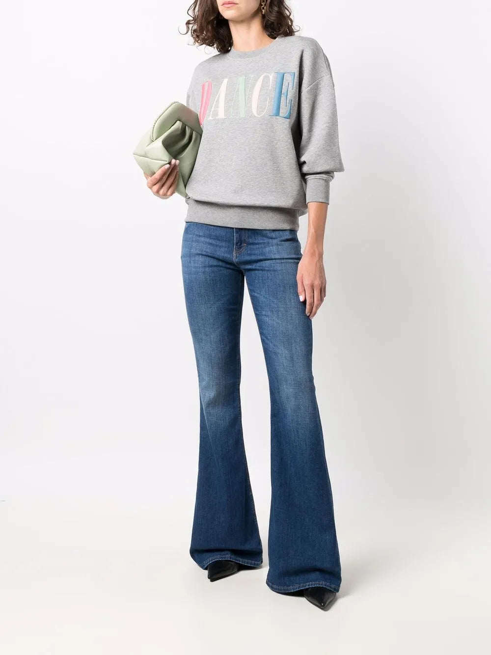 Flared-Cut Jeans