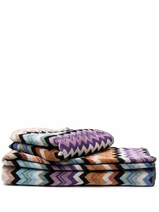 Two-Piece Giacomo Zigzag Towels