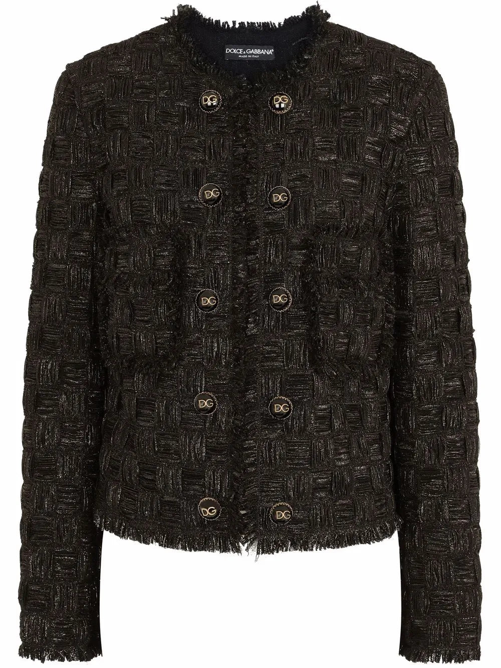 Gabbana Lamé Jacquard Jacket