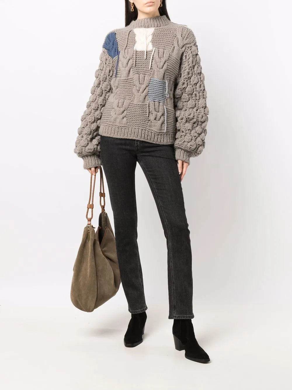 Patchwork Cashmere Jumper
