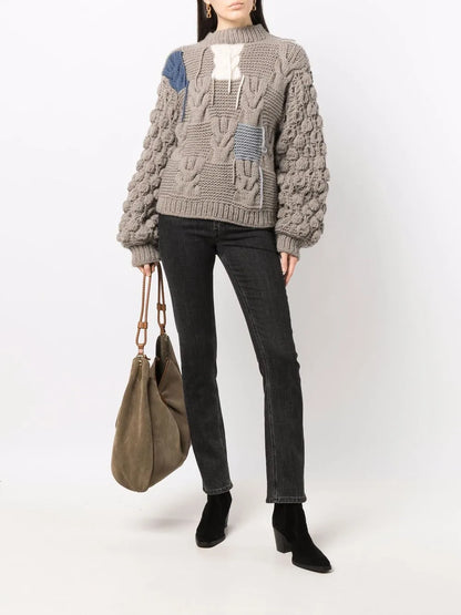 Patchwork Cashmere Jumper