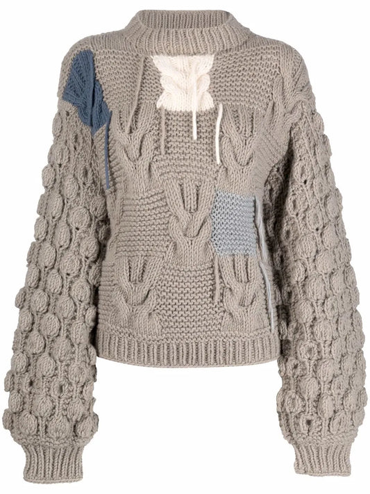 Patchwork Cashmere Jumper
