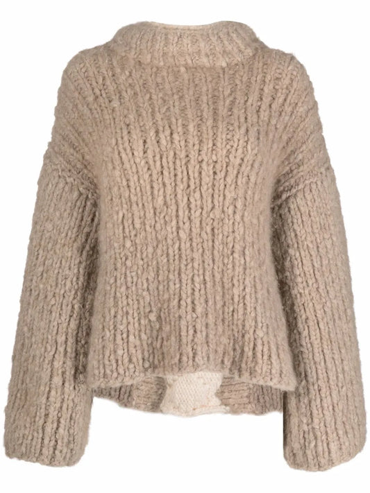Chunky High Neck Jumper