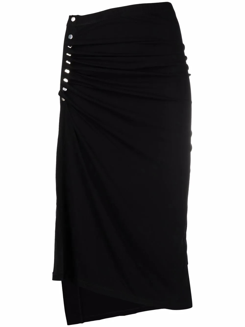 Asymmetric Midi Skirt