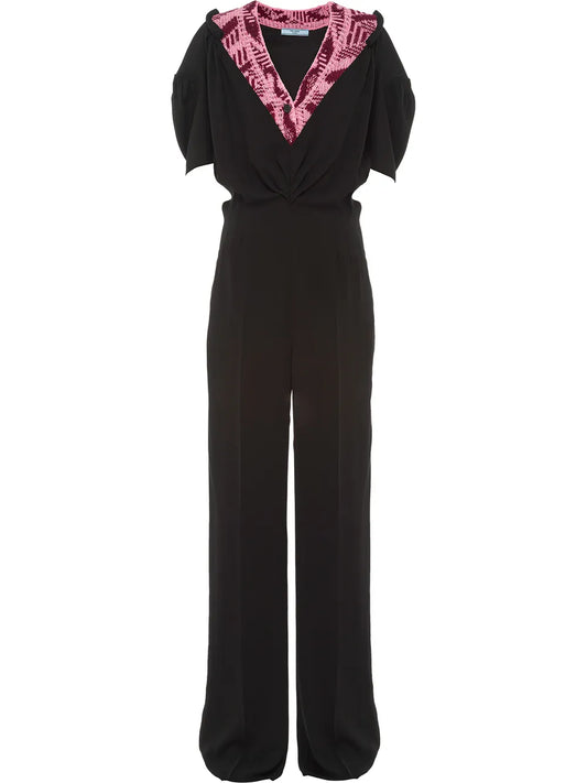 Sablé Jacquard Jumpsuit