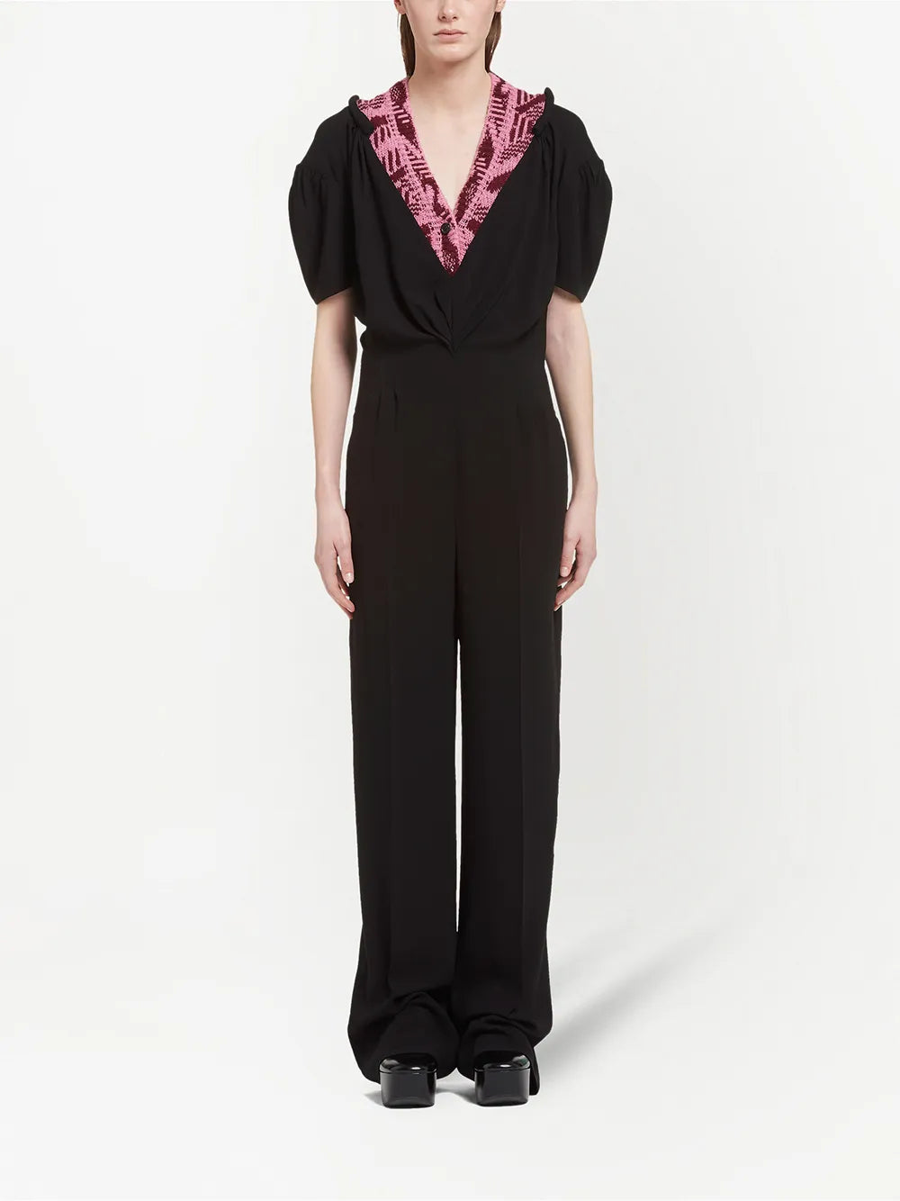 Sablé Jacquard Jumpsuit