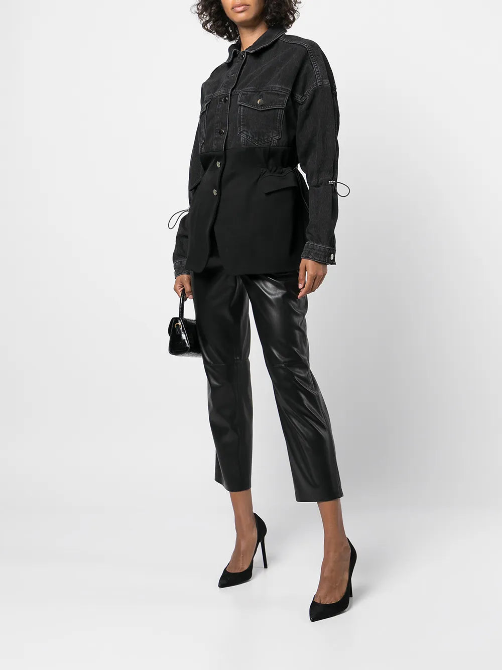 The Bond St. Denim-Panel Jacket