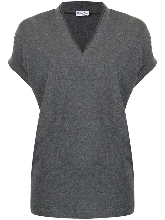 Cap-Sleeve Knitted Top