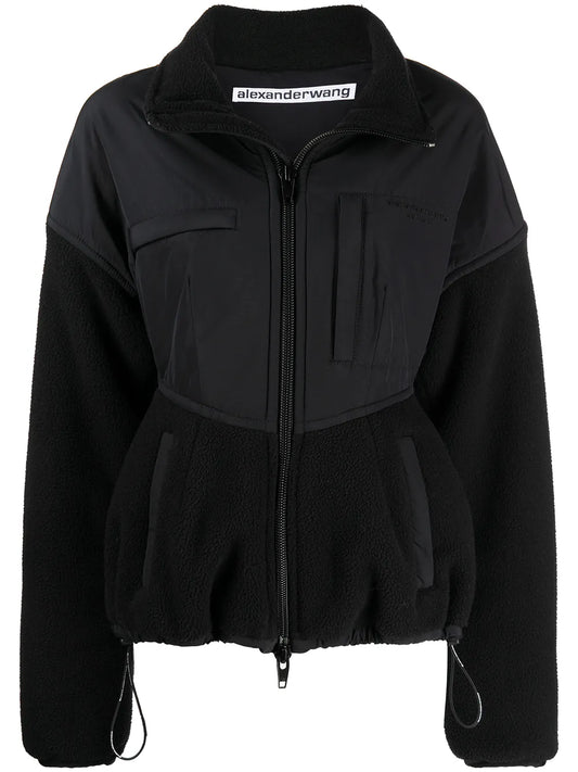 Cutaway Collar Panelled Jacket