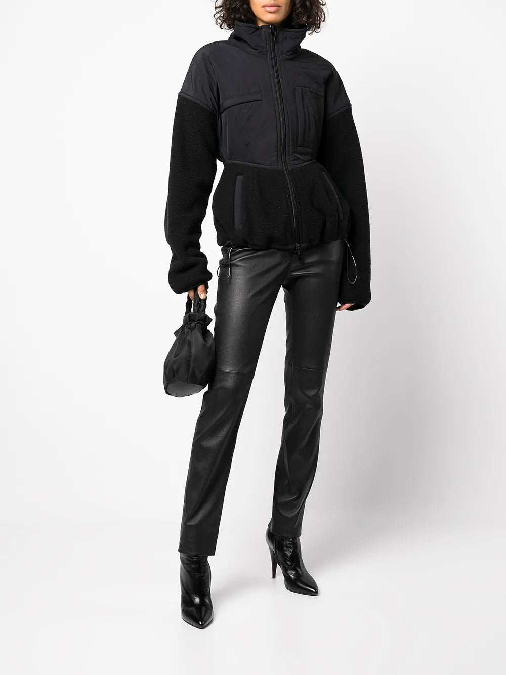 Cutaway Collar Panelled Jacket