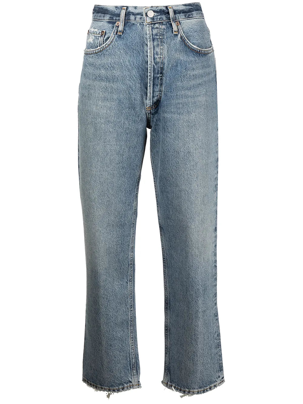 Lana Cropped Straight-Leg Jeans