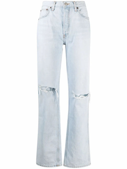 Ripped Bleach Jeans