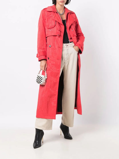 Iconic Plein Loose-Cut Trousers